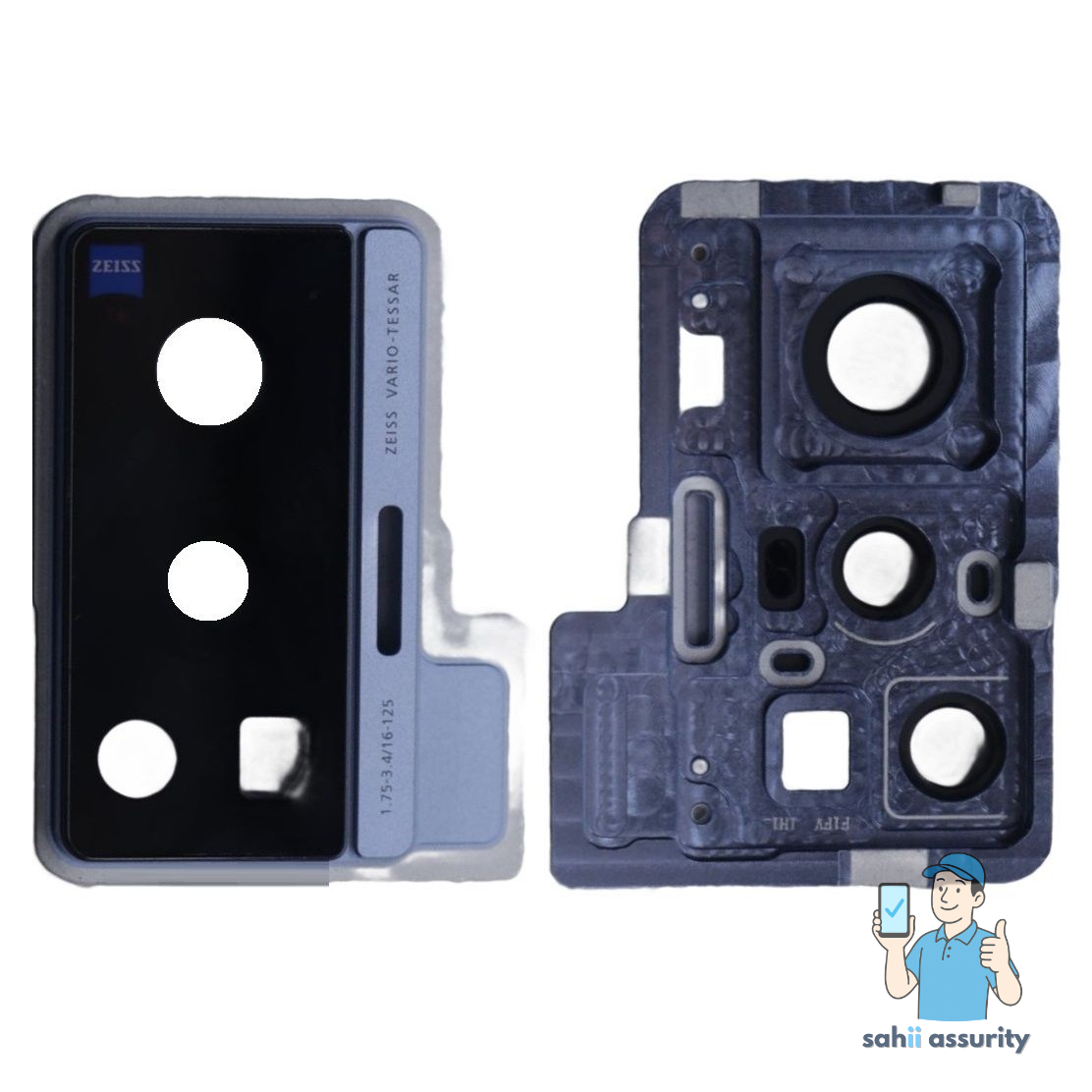 Camera Lens Glass with Frame for Vivo X70 Pro Aura